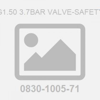 G1.50 3.7Bar Valve-Safety